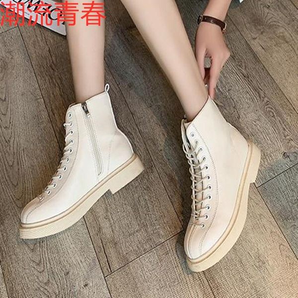 boots women ankle round toe pu leather all match square high heel fashion winter wear-resistant shoes, Black
boots women ankle round toe pu leather all match square high heel fashion winter wear-resistant shoes, Black