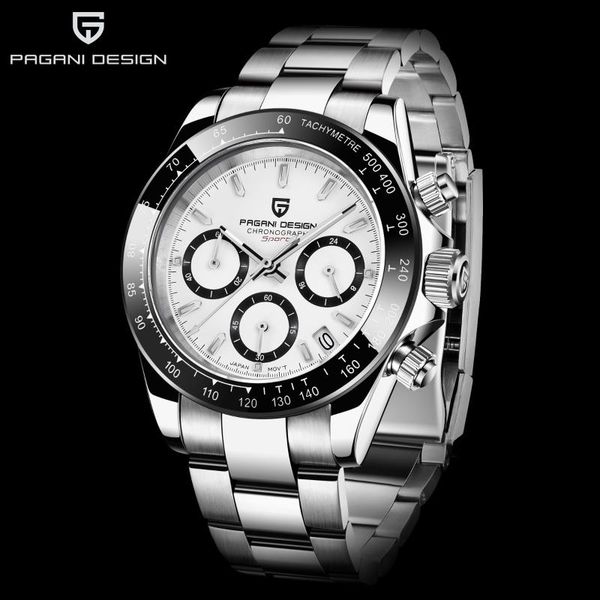 wristwatches pagani design business watch men stainless steel waterproof quartz chronograph sport reloj hombre+box, Slivery;brown
wristwatches pagani design business watch men stainless steel waterproof quartz chronograph sport reloj hombre+box, Slivery;brown