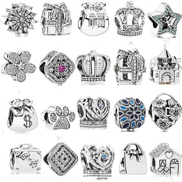 925 sterling silver charm fashion beads for pandora bracelet ladies luxury wedding party classic gift, Black
925 sterling silver charm fashion beads for pandora bracelet ladies luxury wedding party classic gift, Black
