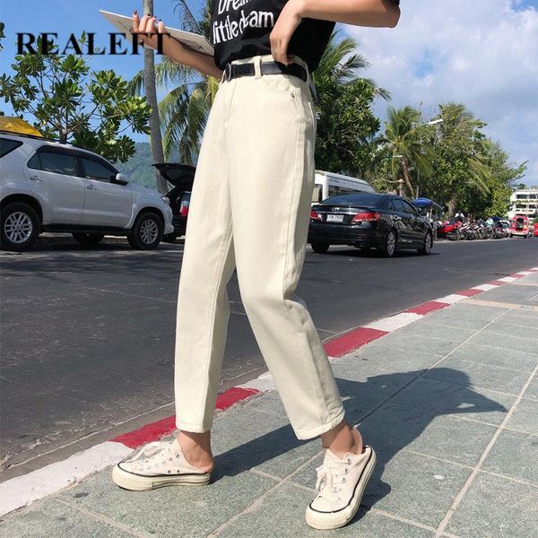 women's jeans realeft 2021 summer chic denim long pants high waist cowboy loose casual straight trousers pockets(no belt), Blue
women's jeans realeft 2021 summer chic denim long pants high waist cowboy loose casual straight trousers pockets(no belt), Blue