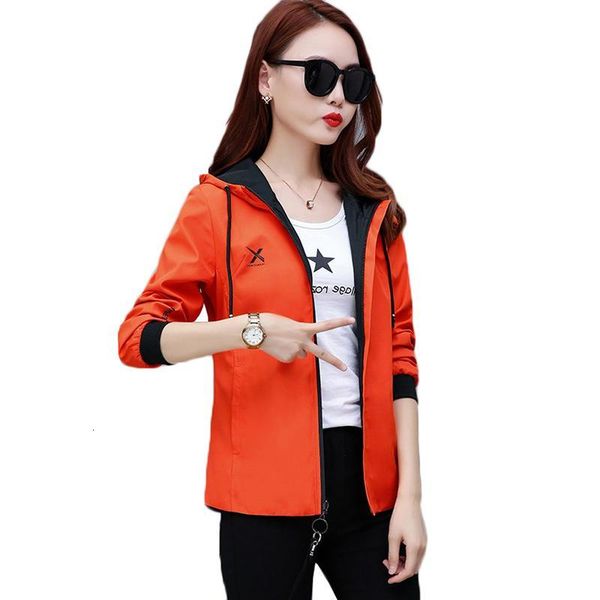 women's trench coats fashion spring autumn women short casual jacket female windbreaker coat double-sided wear hooded outerwear re2541, Tan;black
women's trench coats fashion spring autumn women short casual jacket female windbreaker coat double-sided wear hooded outerwear re2541, Tan;black