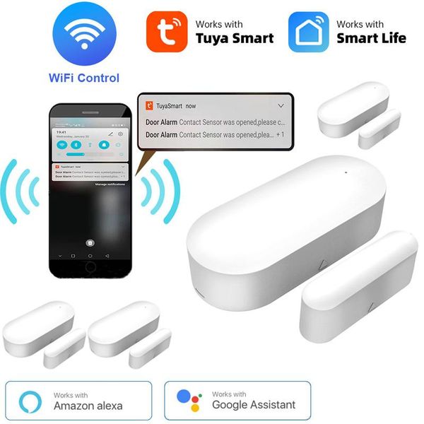 smart home sensor 2021 tuya wifi door and window magnetic remote anti-theft switch app alert security system
smart home sensor 2021 tuya wifi door and window magnetic remote anti-theft switch app alert security system