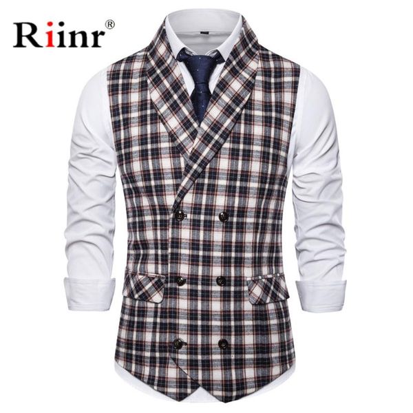 men's vests riinr mens classic double breasted suit vest 2021 fashion sleeveless waistcoat men wedding tuxedo chaleco hombre 3xl, Black;white
men's vests riinr mens classic double breasted suit vest 2021 fashion sleeveless waistcoat men wedding tuxedo chaleco hombre 3xl, Black;white