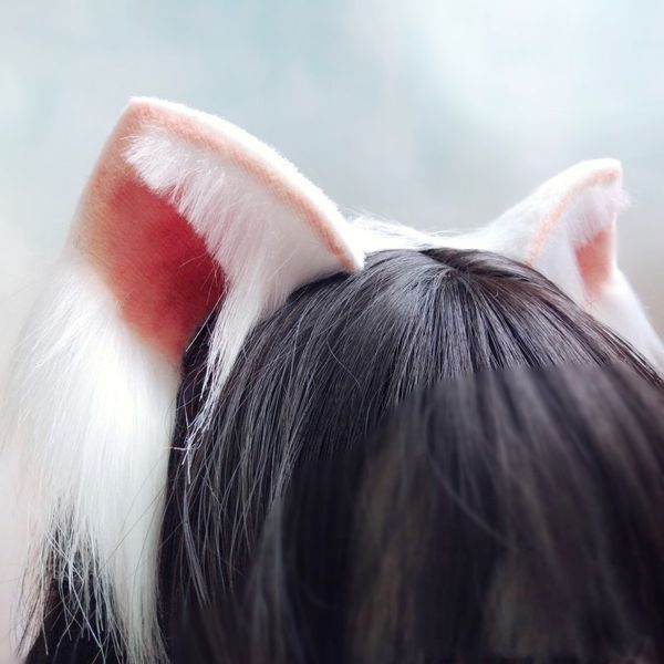 realistic fur cat ears headband handmade anime neko 3 colors cosplay adorable costume halloween birthday party hair accessories, Black;white
realistic fur cat ears headband handmade anime neko 3 colors cosplay adorable costume halloween birthday party hair accessories, Black;white