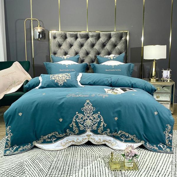 bedding sets luxury 600tc egyptian cotton embroidery 4pcs set duvet sheet bed king cover size textiles pillowcases home
bedding sets luxury 600tc egyptian cotton embroidery 4pcs set duvet sheet bed king cover size textiles pillowcases home