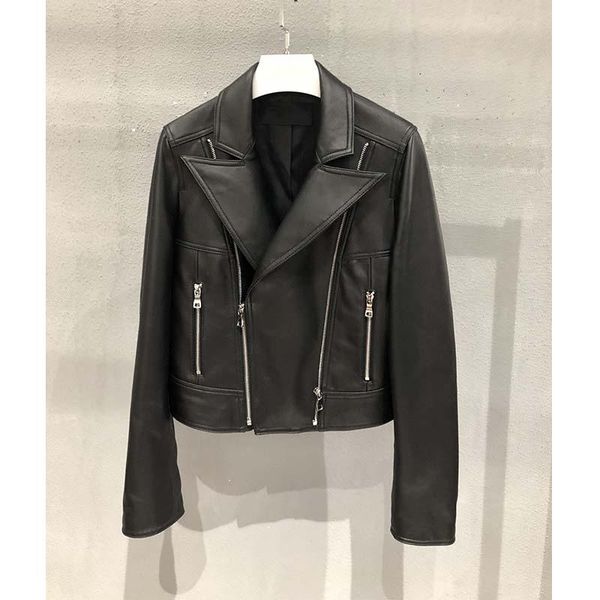 women's jackets cosmicchic autumn zipper motorcycle genuine leather bomber black jacket women plus size slim streetwear casual gothic, Black;brown
women's jackets cosmicchic autumn zipper motorcycle genuine leather bomber black jacket women plus size slim streetwear casual gothic, Black;brown
