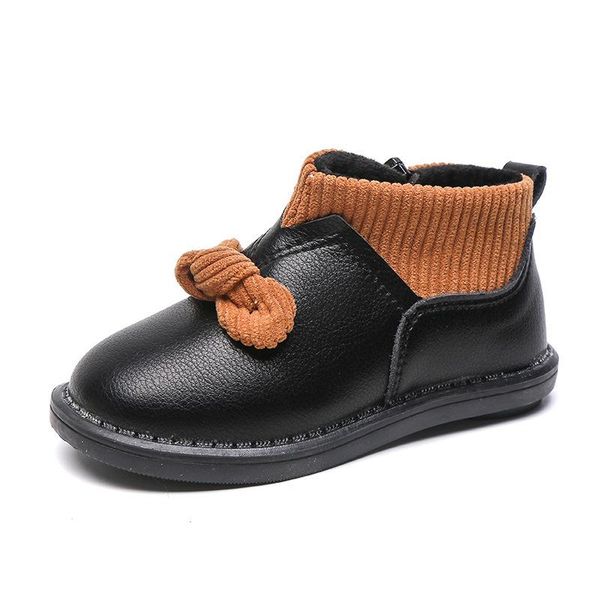thick kids boots for girl pu leather slip-on sock shoes with bow sweet warm cotton children toddler baby, Black;grey
thick kids boots for girl pu leather slip-on sock shoes with bow sweet warm cotton children toddler baby, Black;grey