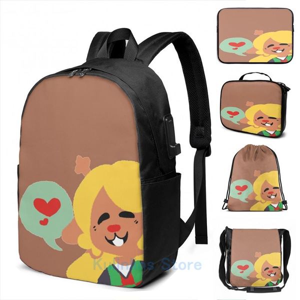 backpack funny graphic print noelle holiday usb charge men school bags women bag travel laptop
backpack funny graphic print noelle holiday usb charge men school bags women bag travel laptop