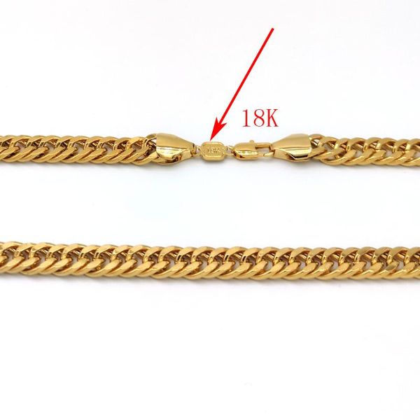pendant necklaces men's necklace 18 k stamp link solid yellow gold authentic finish thick chain 10 mm wide burly 24 inch, Silver
pendant necklaces men's necklace 18 k stamp link solid yellow gold authentic finish thick chain 10 mm wide burly 24 inch, Silver