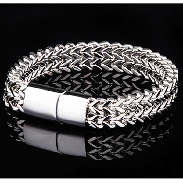 student's double row positive and negative bracelet, square h string, boy's magnet jewelry, simple high-end korean punk, Black
student's double row positive and negative bracelet, square h string, boy's magnet jewelry, simple high-end korean punk, Black