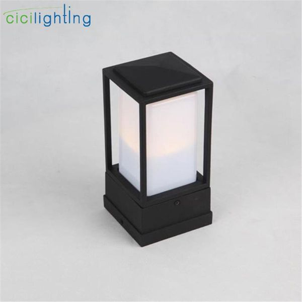 lawn lamps 2021 minimalist outdoor light black aluminum + white glass shade decor wall lamp door post lighting pillar
lawn lamps 2021 minimalist outdoor light black aluminum + white glass shade decor wall lamp door post lighting pillar