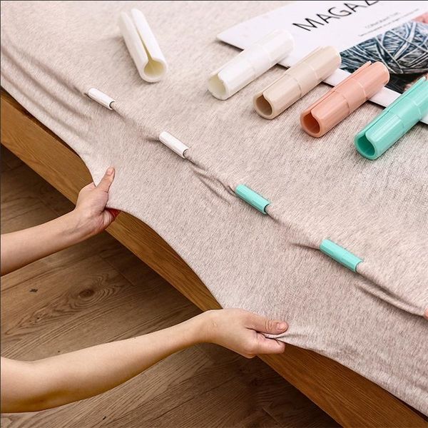 clothing & wardrobe storage 10pcs/set bedsheet clips plastic slip-resistant clamp quilt bed cover grippers fasteners mattress holder for she
clothing & wardrobe storage 10pcs/set bedsheet clips plastic slip-resistant clamp quilt bed cover grippers fasteners mattress holder for she