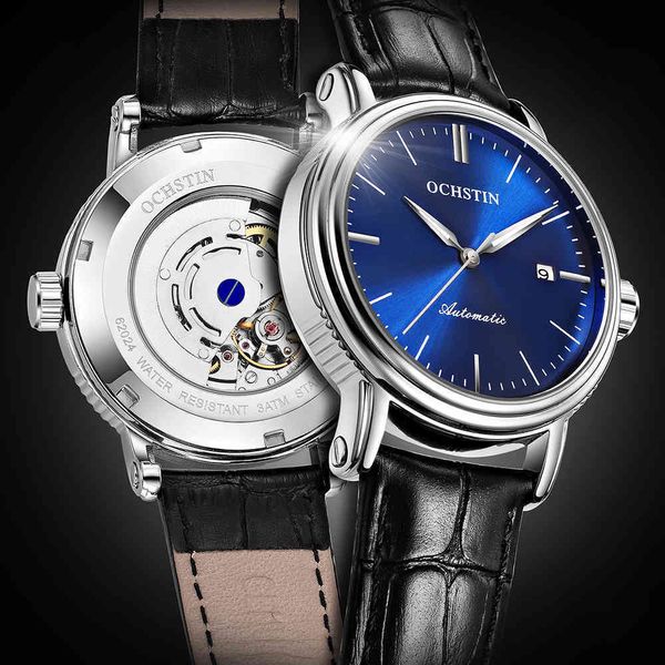 oxine 2021 men mechanical watches automatic man leather tape company men's waterproof fashion nylon clock, Slivery;brown
oxine 2021 men mechanical watches automatic man leather tape company men's waterproof fashion nylon clock, Slivery;brown