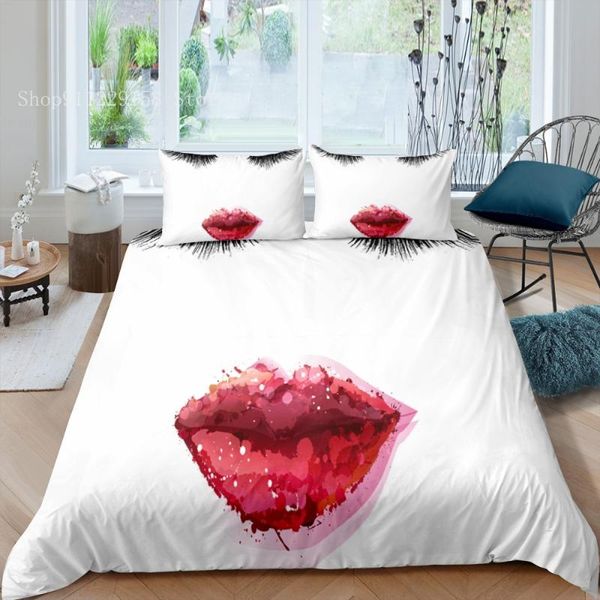 bedding sets personalized mouth and eyelash pattern 3d printed bed cover set duvet cartoon giant quilt sheet (no sh
bedding sets personalized mouth and eyelash pattern 3d printed bed cover set duvet cartoon giant quilt sheet (no sh