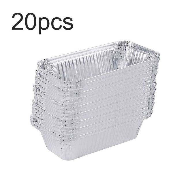 20pcs foil pans with lids aluminum covers disposable containers bowl container kitchen storage take out
20pcs foil pans with lids aluminum covers disposable containers bowl container kitchen storage take out