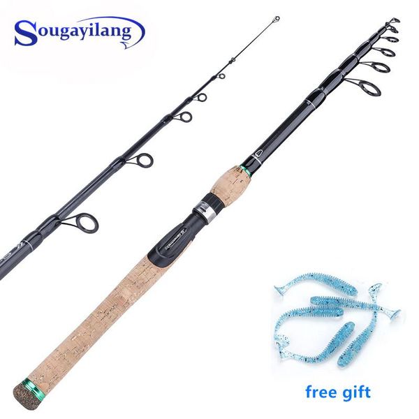 sougayilang 1.8m-2.7m protable fishing rod cork wood handle spinning carbon fiber travel pole boat rods
sougayilang 1.8m-2.7m protable fishing rod cork wood handle spinning carbon fiber travel pole boat rods