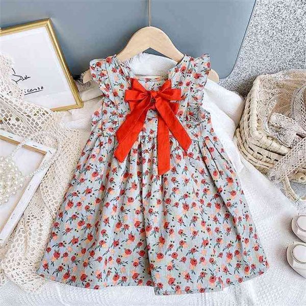 gooporson summer flower girls dresses fashion korean sleeveless princess dress party birthday little children costume vestidos 210715, Red;yellow
gooporson summer flower girls dresses fashion korean sleeveless princess dress party birthday little children costume vestidos 210715, Red;yellow
