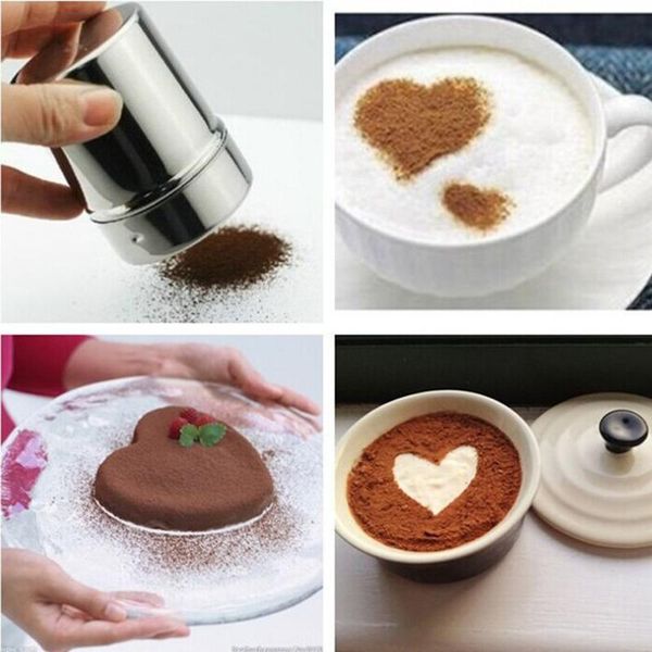 stainless steel chocolate shaker cocoa flour icing sugar powder coffee sifter lid cooking tools accessories baking & pastry
stainless steel chocolate shaker cocoa flour icing sugar powder coffee sifter lid cooking tools accessories baking & pastry