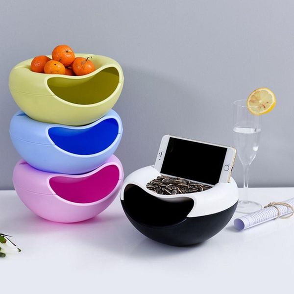storage bottles & jars lazy snack box with phone holder plastic multifunction double layer bowl plate organizer fruit fruits
storage bottles & jars lazy snack box with phone holder plastic multifunction double layer bowl plate organizer fruit fruits