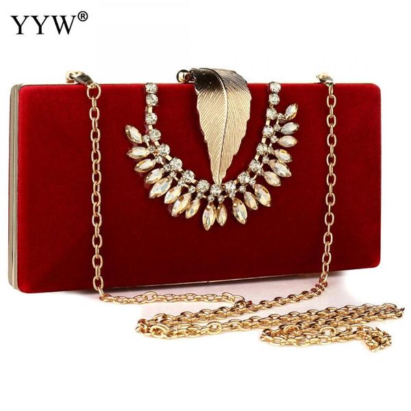 women velour clutch bag with chain evening flower rhinestone closure purse for wedding party red black bags
women velour clutch bag with chain evening flower rhinestone closure purse for wedding party red black bags
