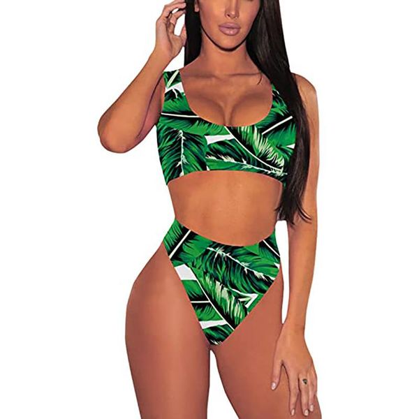 women's swimwear swimsuit women 2021 summer womens bikini suit printed two-piece set ladies fashion casual vacation beachwear, White;black
women's swimwear swimsuit women 2021 summer womens bikini suit printed two-piece set ladies fashion casual vacation beachwear, White;black