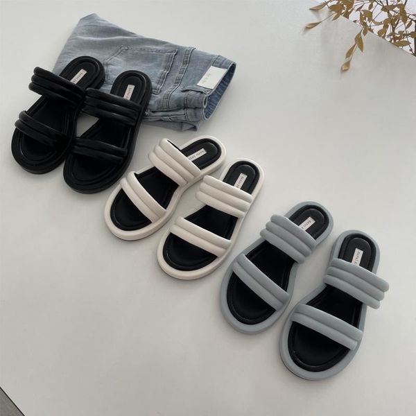 rubber flip flops slippers casual female shoes platform low slides hawaiian luxury 2021 flat hoof heels pu rome fabric basic, Black
rubber flip flops slippers casual female shoes platform low slides hawaiian luxury 2021 flat hoof heels pu rome fabric basic, Black