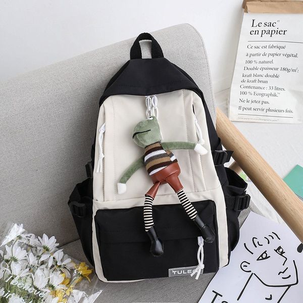 student pendant backpack multicolor canvas bag single shoulder handbag multifunctional computer bag 2021 new outdoor storage bag
student pendant backpack multicolor canvas bag single shoulder handbag multifunctional computer bag 2021 new outdoor storage bag