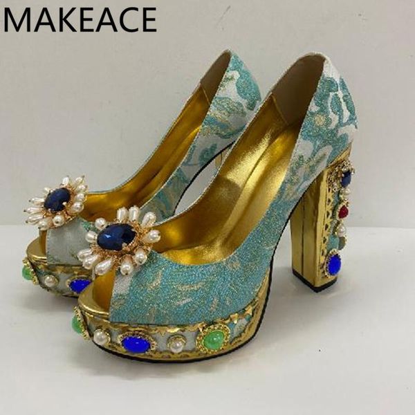 dress shoes woman 2021 pearl rhinestone thick heel super high fish mouth catwalk fashion wedding party pumps, Black
dress shoes woman 2021 pearl rhinestone thick heel super high fish mouth catwalk fashion wedding party pumps, Black