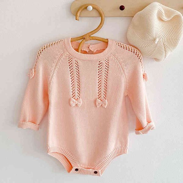 spring autumn toddler clothing baby girls bowknot rompers kids girl long sleeve knit 210429, Blue
spring autumn toddler clothing baby girls bowknot rompers kids girl long sleeve knit 210429, Blue