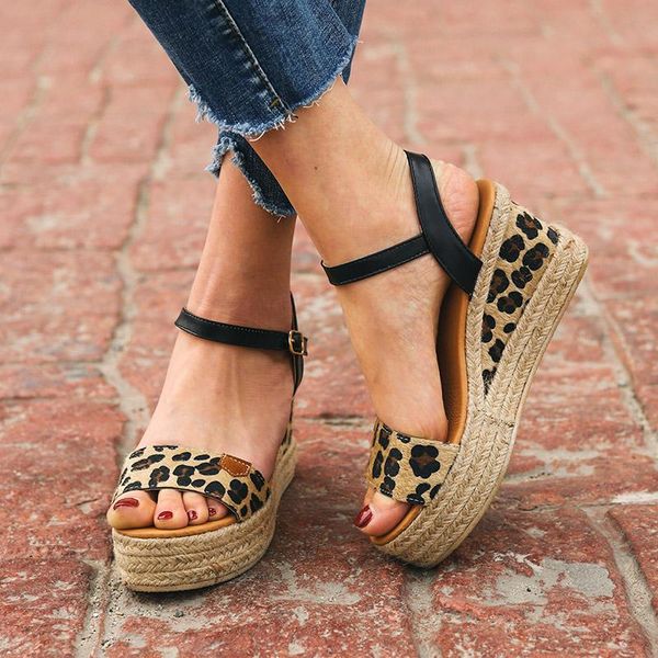 plus size 35-42 gladiator sandals wedges on platform shoes high heels beach leopard buckle strap sandalias mujer 8060n, Black
plus size 35-42 gladiator sandals wedges on platform shoes high heels beach leopard buckle strap sandalias mujer 8060n, Black
