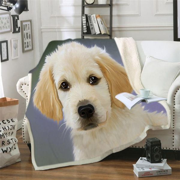 blankets thicken blanket animal golden retriever printed throw for beds plush teenager home decoration beddings quilt
blankets thicken blanket animal golden retriever printed throw for beds plush teenager home decoration beddings quilt