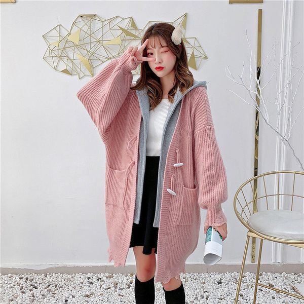 tees thick winter autumn coat, especially loose cardigan with hood, casual fashion and f2925 buckle bnlj, White
tees thick winter autumn coat, especially loose cardigan with hood, casual fashion and f2925 buckle bnlj, White