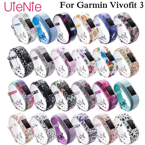 watch bands soft silicone bracelet wristband for garmin vivofit 3 colorful printed strap band adjustable fashion, Black;brown
watch bands soft silicone bracelet wristband for garmin vivofit 3 colorful printed strap band adjustable fashion, Black;brown