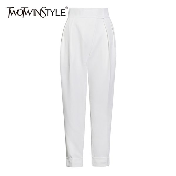 loose patchwork ruffle pants for women high waist casual minimalist harem trouser female fashion clothing 210521, Black;white
loose patchwork ruffle pants for women high waist casual minimalist harem trouser female fashion clothing 210521, Black;white