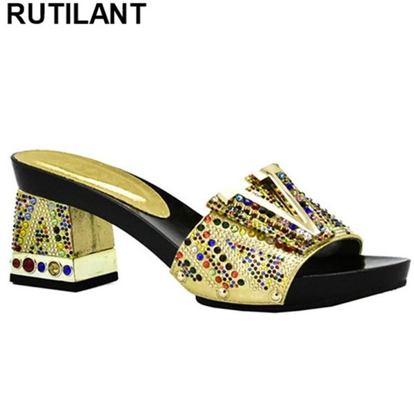 dress shoes african slippers summer high heels pumps elegant women wedding party, Black
dress shoes african slippers summer high heels pumps elegant women wedding party, Black
