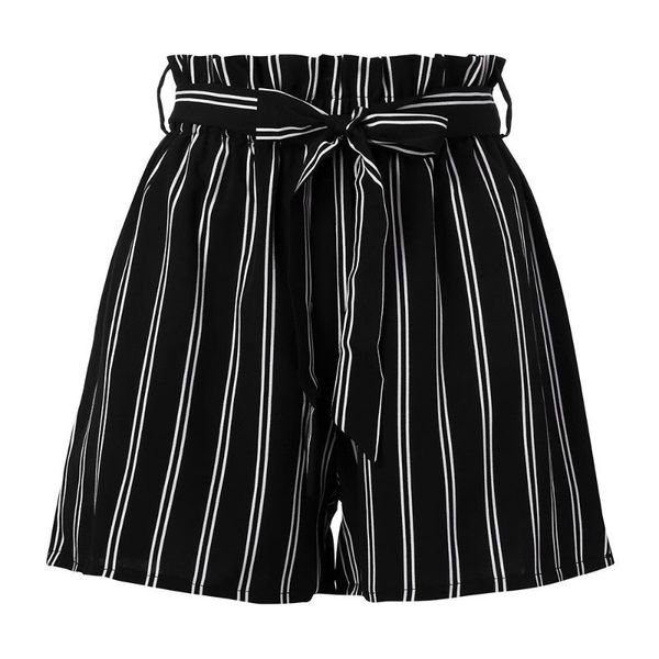 summer retro stripe shorts women bandage pocket wide leg casual with string fit elastic waist spodenki damskie short women's, White;black
summer retro stripe shorts women bandage pocket wide leg casual with string fit elastic waist spodenki damskie short women's, White;black