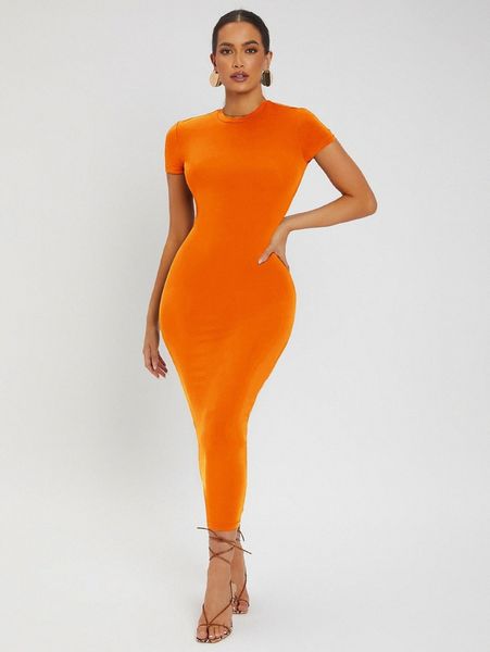 sxy solid round neck bodycon dress j6dv#, Black;gray
sxy solid round neck bodycon dress j6dv#, Black;gray