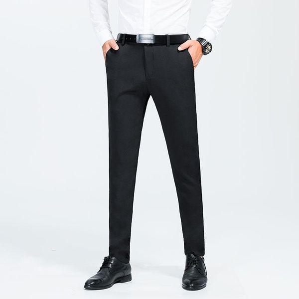 men's suits & blazers 29 -40 men dress pant pure color suit pants business casual mens blue and black trousers, White;black
men's suits & blazers 29 -40 men dress pant pure color suit pants business casual mens blue and black trousers, White;black