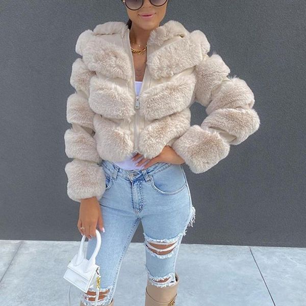 women's fur & faux berry fashion winter patchwork leather coats women elegant short jackets solid slim ladies, Black
women's fur & faux berry fashion winter patchwork leather coats women elegant short jackets solid slim ladies, Black