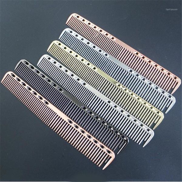 arrivals hair care stainless steel professional salon hairdressing anti-static barbers comb brushes1, Silver
arrivals hair care stainless steel professional salon hairdressing anti-static barbers comb brushes1, Silver