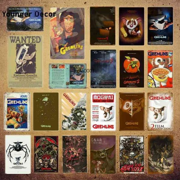 classic film cartoon gremlins gizmo poster metal signs wall sticker retro vintage pub bar room decor for dropshipping yi-174
classic film cartoon gremlins gizmo poster metal signs wall sticker retro vintage pub bar room decor for dropshipping yi-174