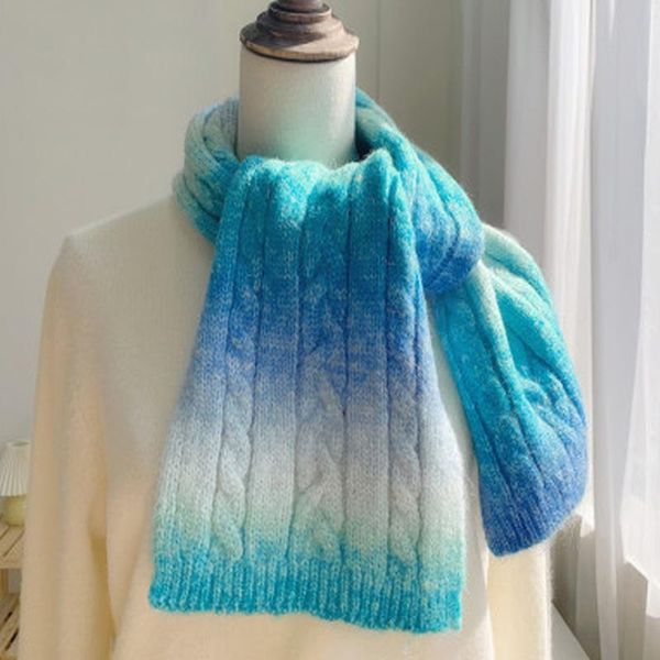 scarves fashion tie-dye all-match student warm scarf shawl knitted twist colorful stitching women winter, Blue;gray
scarves fashion tie-dye all-match student warm scarf shawl knitted twist colorful stitching women winter, Blue;gray