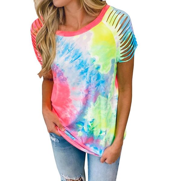 women's t-shirt 2021 harajuku plus size getting ripped raglan sleeve tie dye t shirt roupa feminina women camiseta mujer clothes oversi, White
women's t-shirt 2021 harajuku plus size getting ripped raglan sleeve tie dye t shirt roupa feminina women camiseta mujer clothes oversi, White