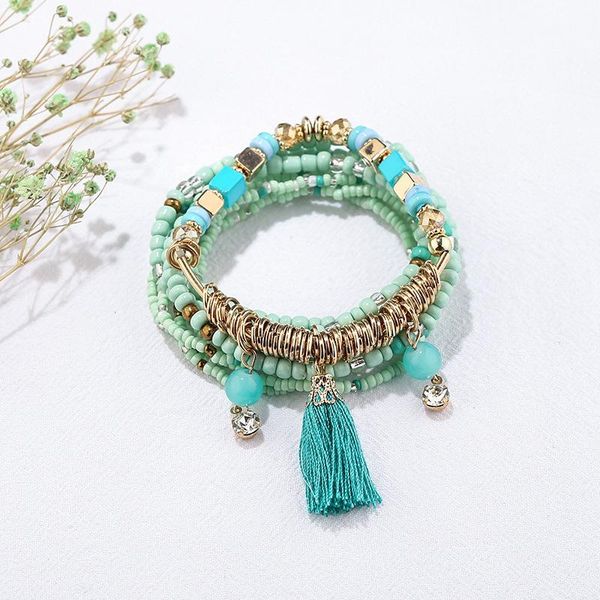 beaded, strands bohemian miyuki charm multi layered bracelets for women boho crystal seed beads jewelry party gift, Black
beaded, strands bohemian miyuki charm multi layered bracelets for women boho crystal seed beads jewelry party gift, Black