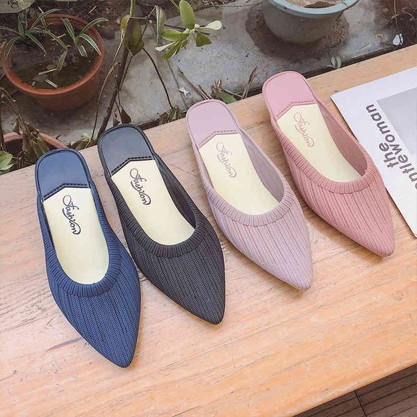 sandals women's wear fashion slippers slope heel korean plastic shoes soft sole pointed shoes women's half transparent half slippe, Black
sandals women's wear fashion slippers slope heel korean plastic shoes soft sole pointed shoes women's half transparent half slippe, Black