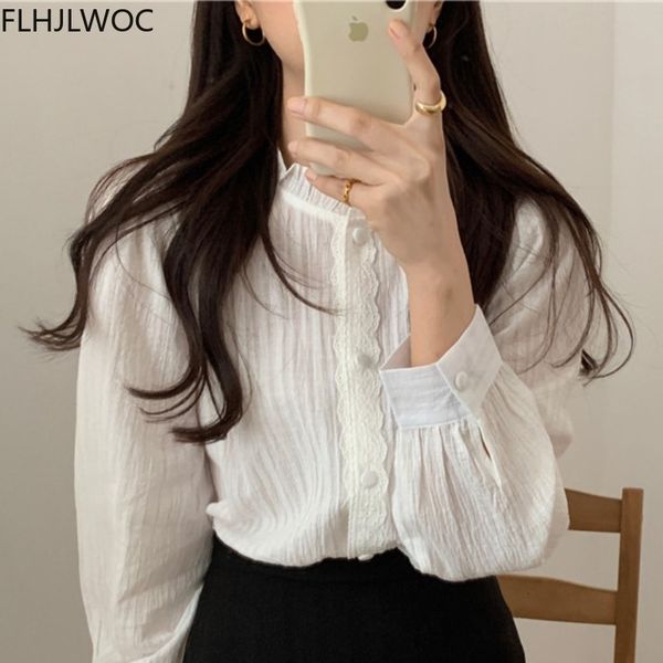 women's blouses & shirts chic korea blusas cute sweet girls japanese style women design single breasted button white dtcy
women's blouses & shirts chic korea blusas cute sweet girls japanese style women design single breasted button white dtcy