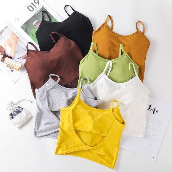 women's tanks & camis women sleeveless ribbed knit tank bright solid color basic camisole backless twist knot push up padded vest, White
women's tanks & camis women sleeveless ribbed knit tank bright solid color basic camisole backless twist knot push up padded vest, White