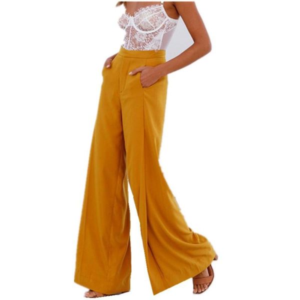 women's pants & capris hirigin 2021 high waist belted zipper palazzo ginger frill ruffle wide leg women elegant ol style trousers, Black;white
women's pants & capris hirigin 2021 high waist belted zipper palazzo ginger frill ruffle wide leg women elegant ol style trousers, Black;white