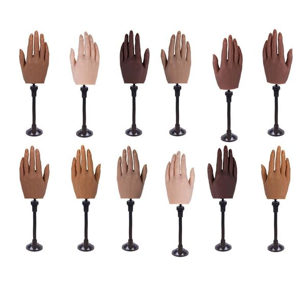false nails practice hand for acrylic mannequin with flexible finger adjustment display model moveable, Red;gold
false nails practice hand for acrylic mannequin with flexible finger adjustment display model moveable, Red;gold