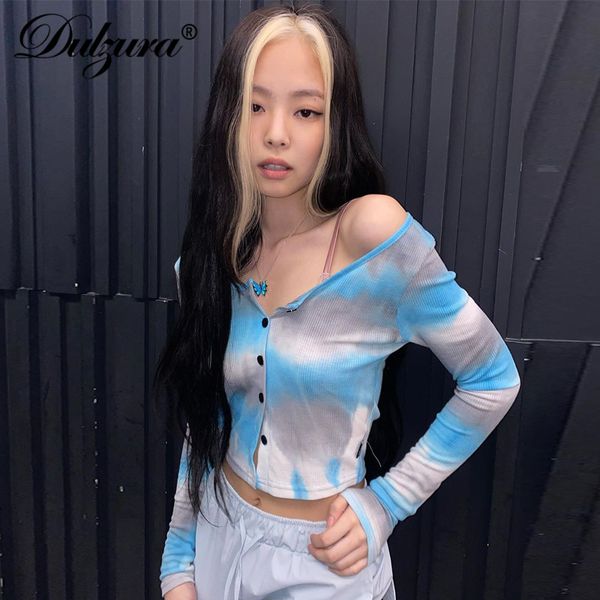 tie dye ribbed knitted women cardigan crop button long sleeve bodycon streetwear slim korean club autumn winter, Black;white
tie dye ribbed knitted women cardigan crop button long sleeve bodycon streetwear slim korean club autumn winter, Black;white